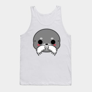 Cute Bearded Seal Tank Top